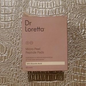 Dr. Loretta Micro Peel Peptide Pads❣️10% Glycolic Acid❣️Clarify Skin❣️Brand New!